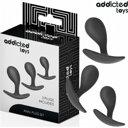 Sada análnych kolíkov Addicted Toys pre postupnú adaptáciu