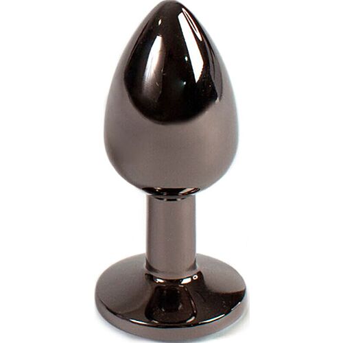 Plug anal SECRETPLAY GUNMETAL BUTT PLUG S 7 cm