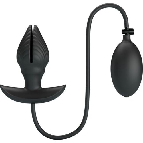 Plug Anal Inflable Pretty Love | 10 režimov vibrácií a prispôsobiteľná veľkosť
