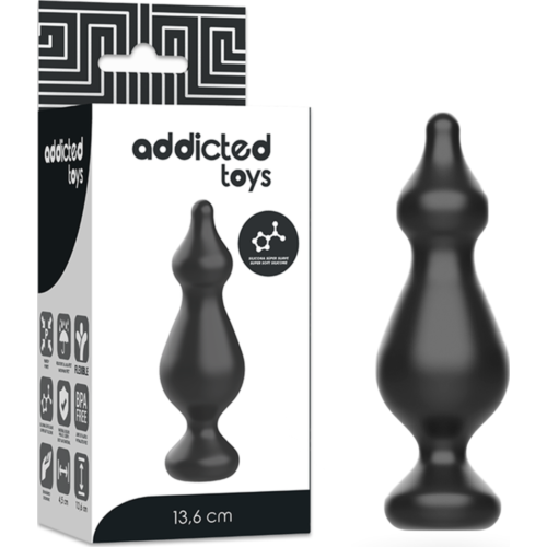 Análny plug Addicted Toys 13.6 cm pre začiatočníkov