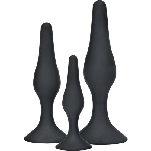 Análne zátky TOYJOY Curvy Companions 3 kusy