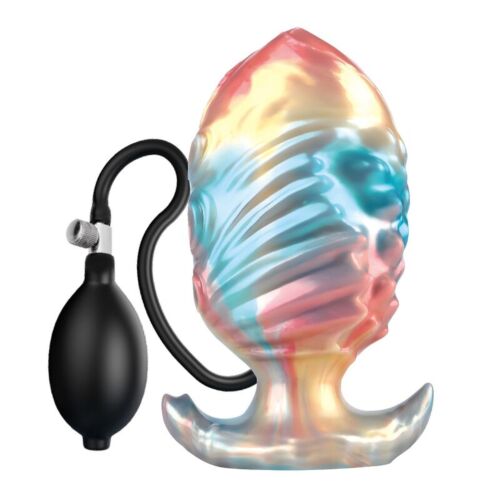 Hinchateľný análistický plug POWER MONSTERS Ebon Leviathan 18 cm