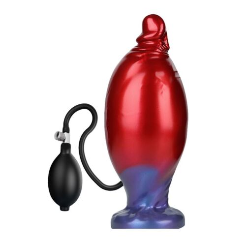 Inflatabilný dildo POWER MONSTERS SHADOW BEHEMOTH s prispôsobiteľným systémom