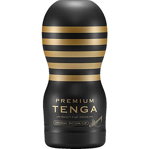 Masturbátor Tenga Premium Vacuum Cup Strong s intenzívnym sáním