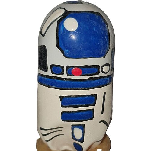 Kondóm Condomerie Robot XL s ručne maľovaným dizajnom