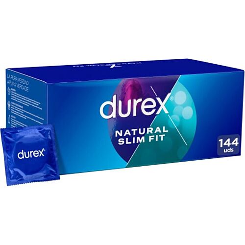 Kondóm DUREX Natural Slim Fit s rezervoárom a dermatologicky testovaný