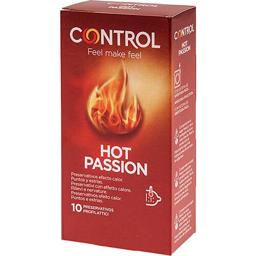 Kondómy Control Hot Passion s efektom tepla