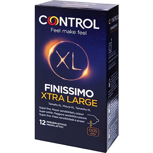 Kondómy Control Finissimo XL - extrémna citlivosť