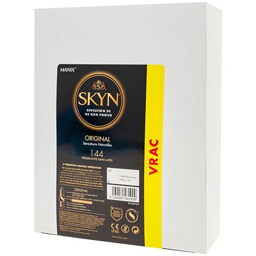 Kondómy Manix Skyn Original 144 ks s vysokou citlivosťou