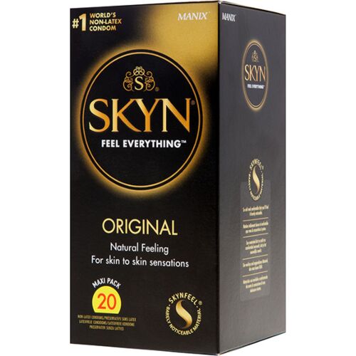 Kondómy Manix Skyn Original 20 ks - vyššia citlivosť
