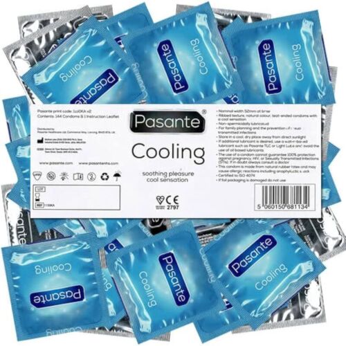 Kondómy Pasante Cooling Sensation 144 kusov s chladivým efektom