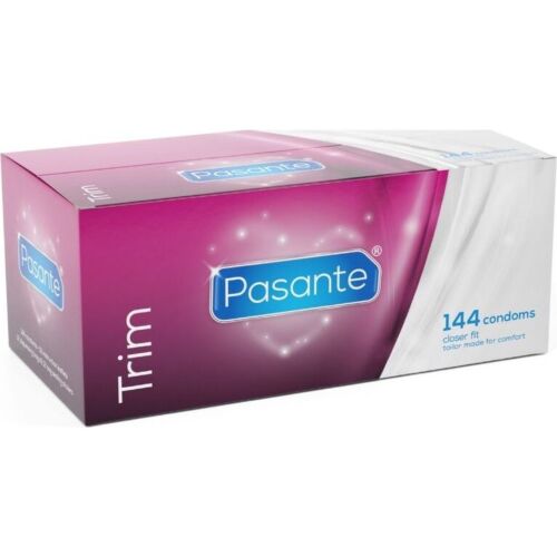 Kondómy Pasante Trim 144 ks | Úzky strih pre prirodzený pocit