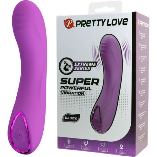 Vibrátor Pretty Love DJ Dick s elegantným dizajnom