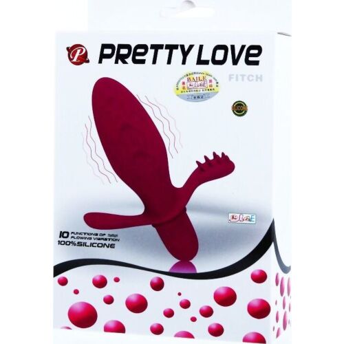Vibrátor Pretty Love Flirtation s dvojitou stimuláciou