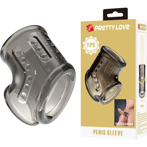 Návlek na penis Pretty Love s textúrovaným dizajnom