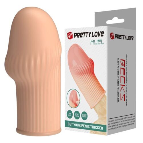 Návleky FOR HIM HUEL PENIS SLEEVE na zväčšenie objemu