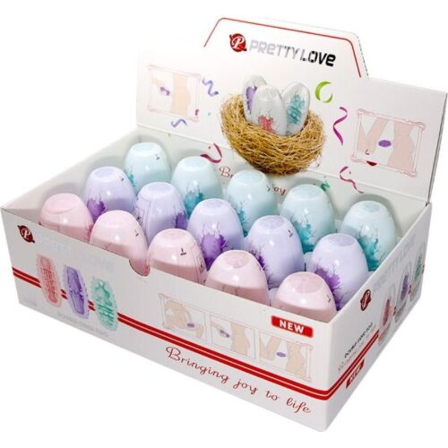 Masturbátor Pretty Love Dvojité Vajíčko - 2 Pocity