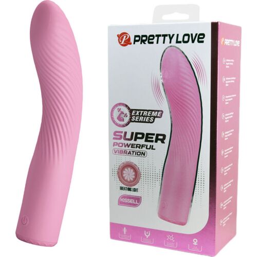 Vibrátor Pretty Love Kisell s osvetlením breathing light