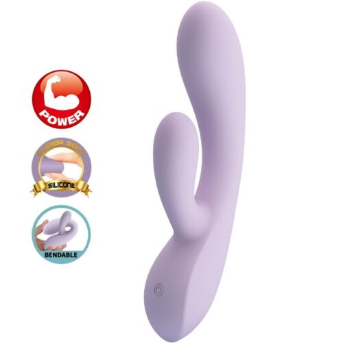 Vibrátor HIGH TECH ROSOLYN Rabbit s 10 vibráciami