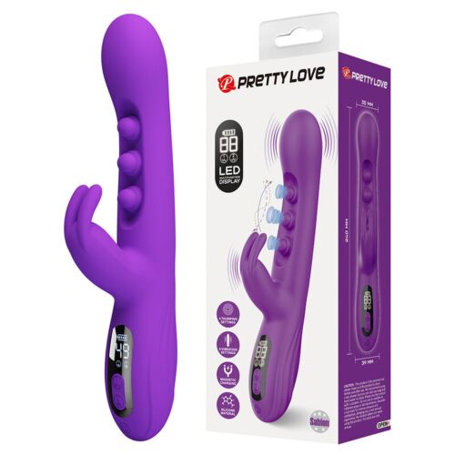 Vibrátor HIGH TECH PRETTY LOVE SABIEN s rytmickou stimuláciou