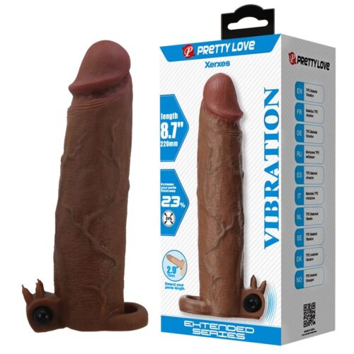 DILDOS XERXES vibračný návlek