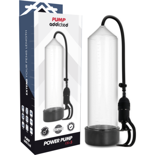 Pumpa Pump Addicted RX5 na zvýšenie veľkosti penisu