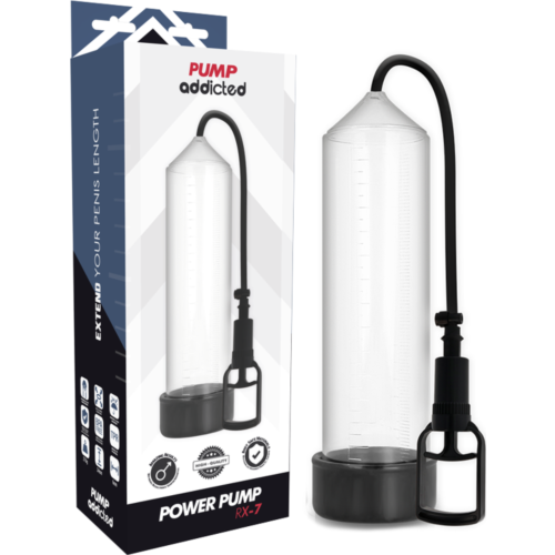 Pumpa Alargadora Pump Addicted RX7 pre zväčšenie penisu