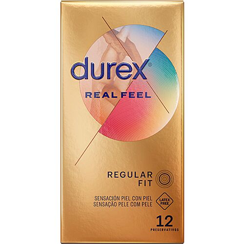 Kondómy Durex Real Feel 12 ks bez latexu