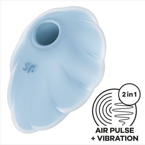 Vibrátor Satisfyer Cloud Dancer s Air Pulse technológiou