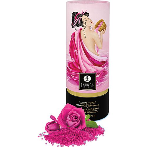 Soľ do kúpeľa Shunga Aroma a Pétalo de Rosa
