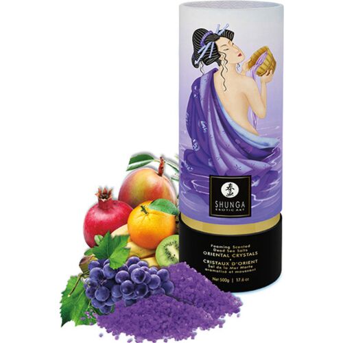 Soľ do Kúpeľa SHUNGA Frutas Exóticas s aromatickou vôňou