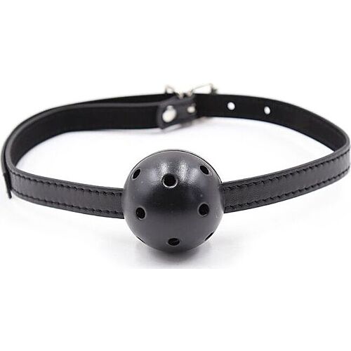 Mordaza s guľou OHMAMA FETISH s dýchacími otvormi