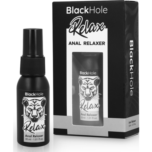 Sprej na uvoľnenie análny BLACK HOLE - Pohodlie a dilatácia