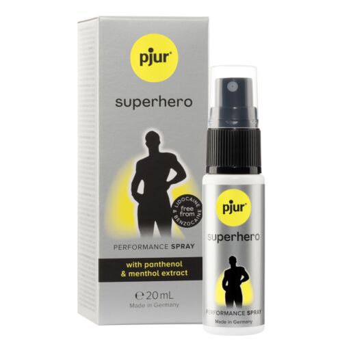 Retardant Pjur Superhero Spray 20 ml s predlžujúcim účinkom