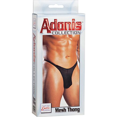 Tanga Calexotics ADONIS z mriežky s minimalistickým strihom