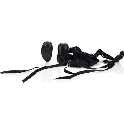 Tanga s vibrátorom CALEXOTICS 10 funkcií a odnímateľná vibrácia