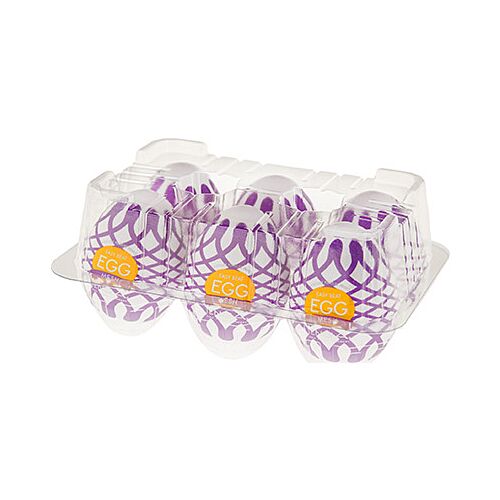 Masturbátor Tenga EGG WONDER MESH s textúrami