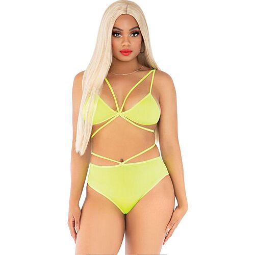 Súprava podprsenky a nohavičiek Leg Avenue - dizajn seductívny