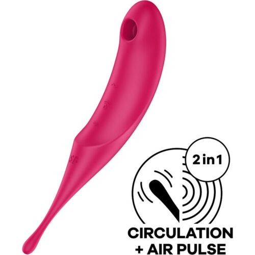 Succionátor Satisfyer Twirling Pro s dvojitou stimuláciou
