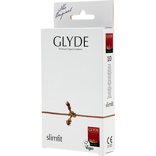 Kondómy Glyde Ultra Slimfit 10 ks - Vegánske a pohodlné