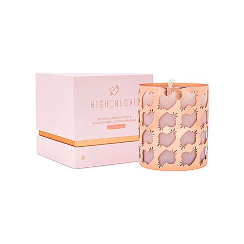 Sviečka na masáž High On Love s vôňou a olejom