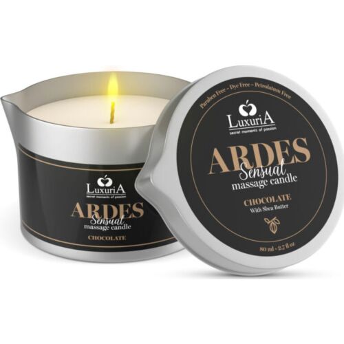 Vela na masáž INTIMATELINE Luxuria chocolate s vôňou čokolády