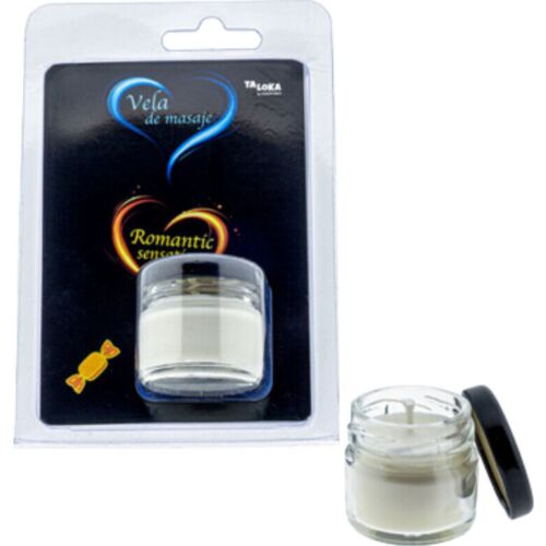 Vela na masáž Taloka Cukrík s olejom na hydratáciu