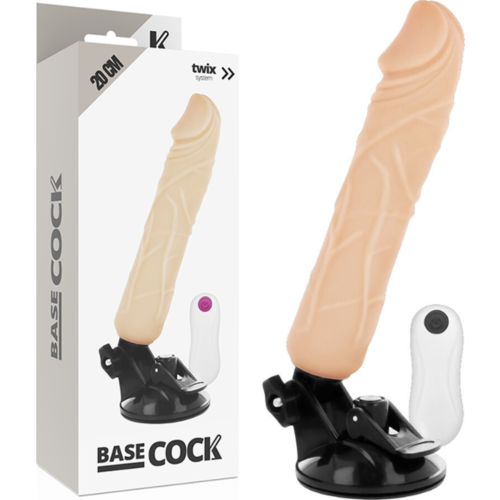 Vibrátor Basecock 20 cm so vzdialeným ovládaním