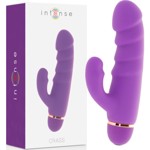 Vibrátor INTENSE FUN CRASS 20 RÝCHLOSTÍ s ergonomickým tvarom