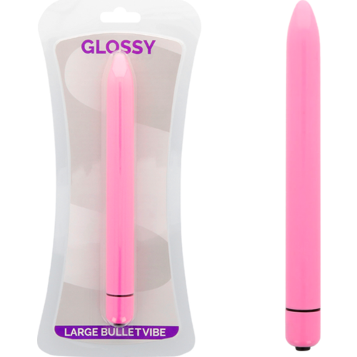 Vibrátor GLOSSY Slim s intenzívnymi vibráciami