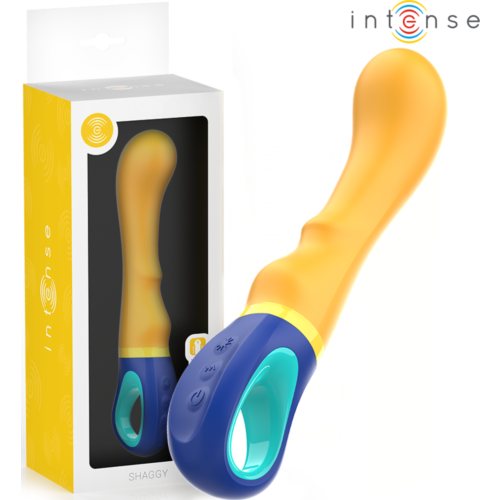 Vibrátor INTENSE FUN SHAGGY s ergonomickou krivkou