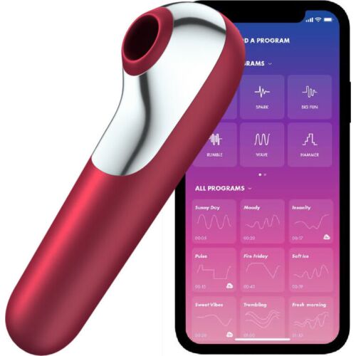 Vibrátor Satisfyer Dual Love s pulzujúcim vzduchom