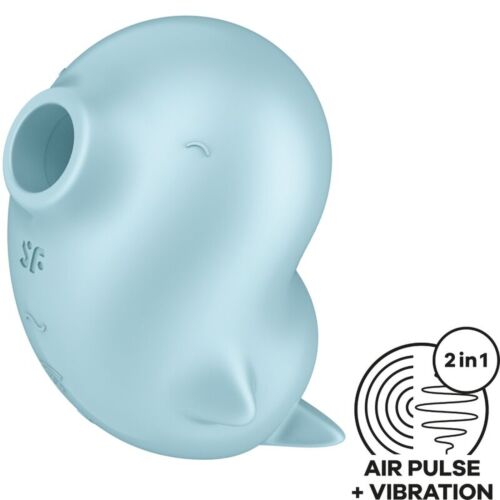 Succionátor Satisfyer Sassy Seal s vibráciou a tlakových vlnami