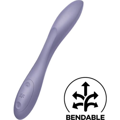Vibrátor SATISFYER G-SPOT FLEX 2 s flexibilným tvarom